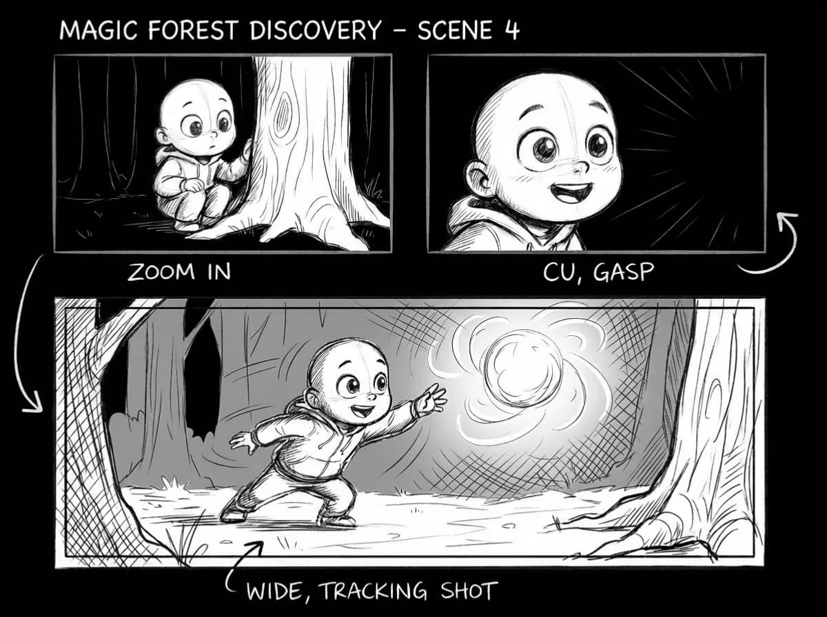 Ideas to storyboards