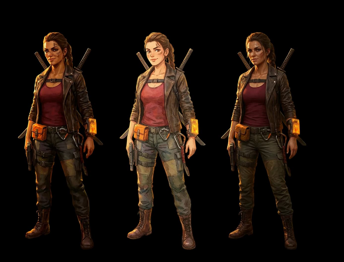 Game character exploration