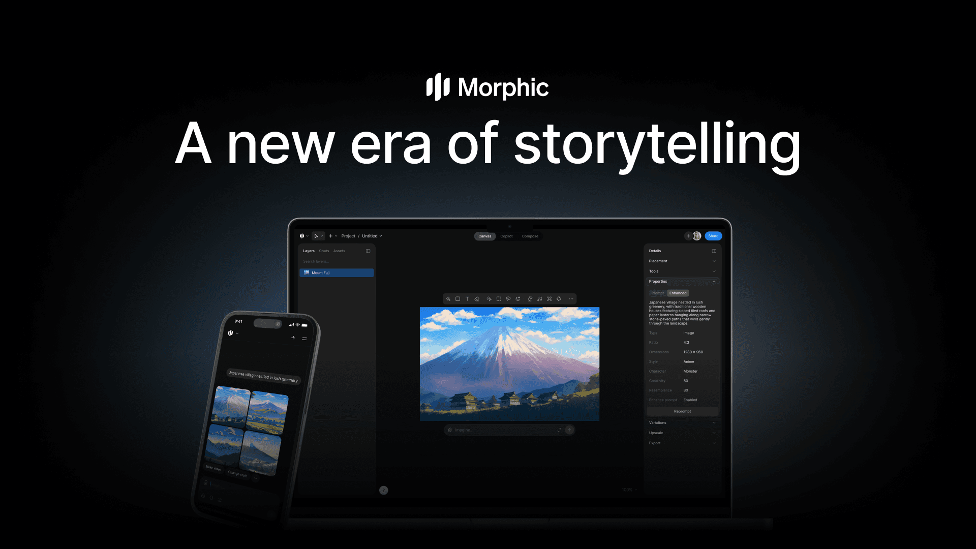 A new era of storytelling on Morphic