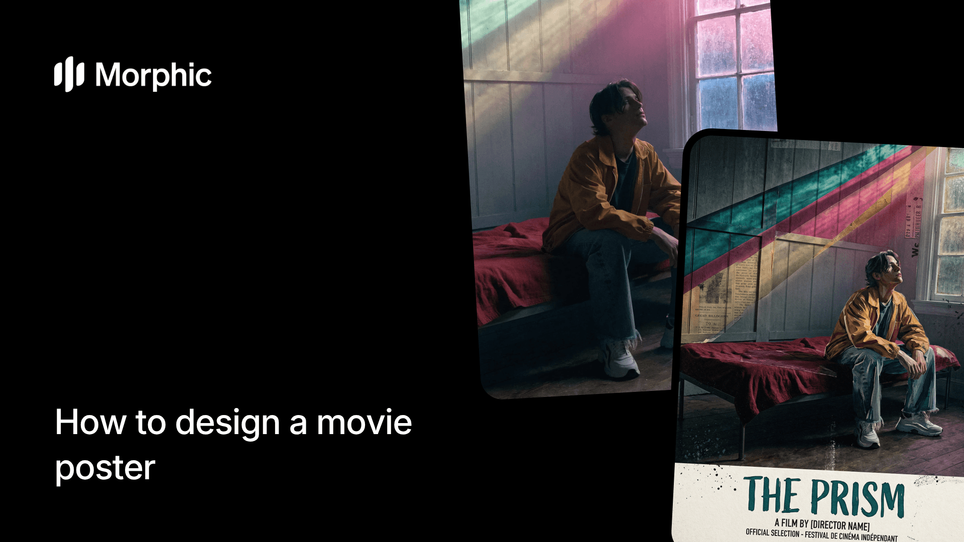 How to design a movie poster using Morphic AI workflow