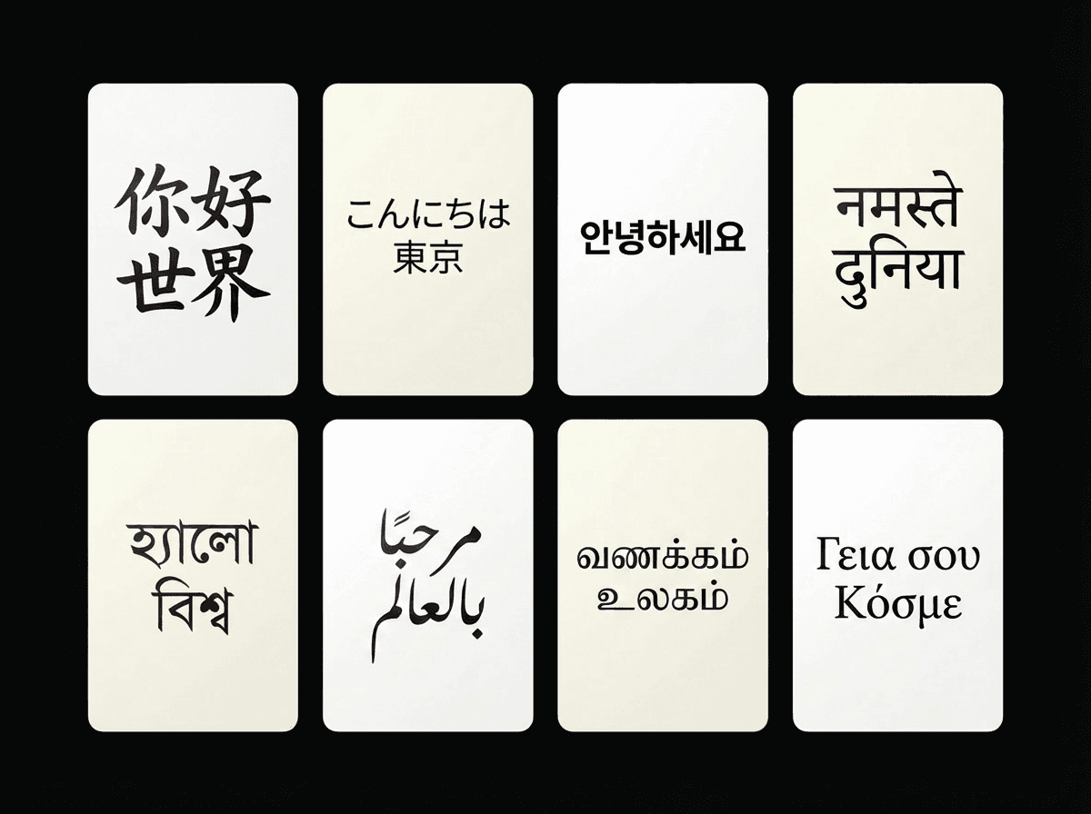 ChatGPT Images 2.0 rendering multilingual text on signs, posters, and packaging