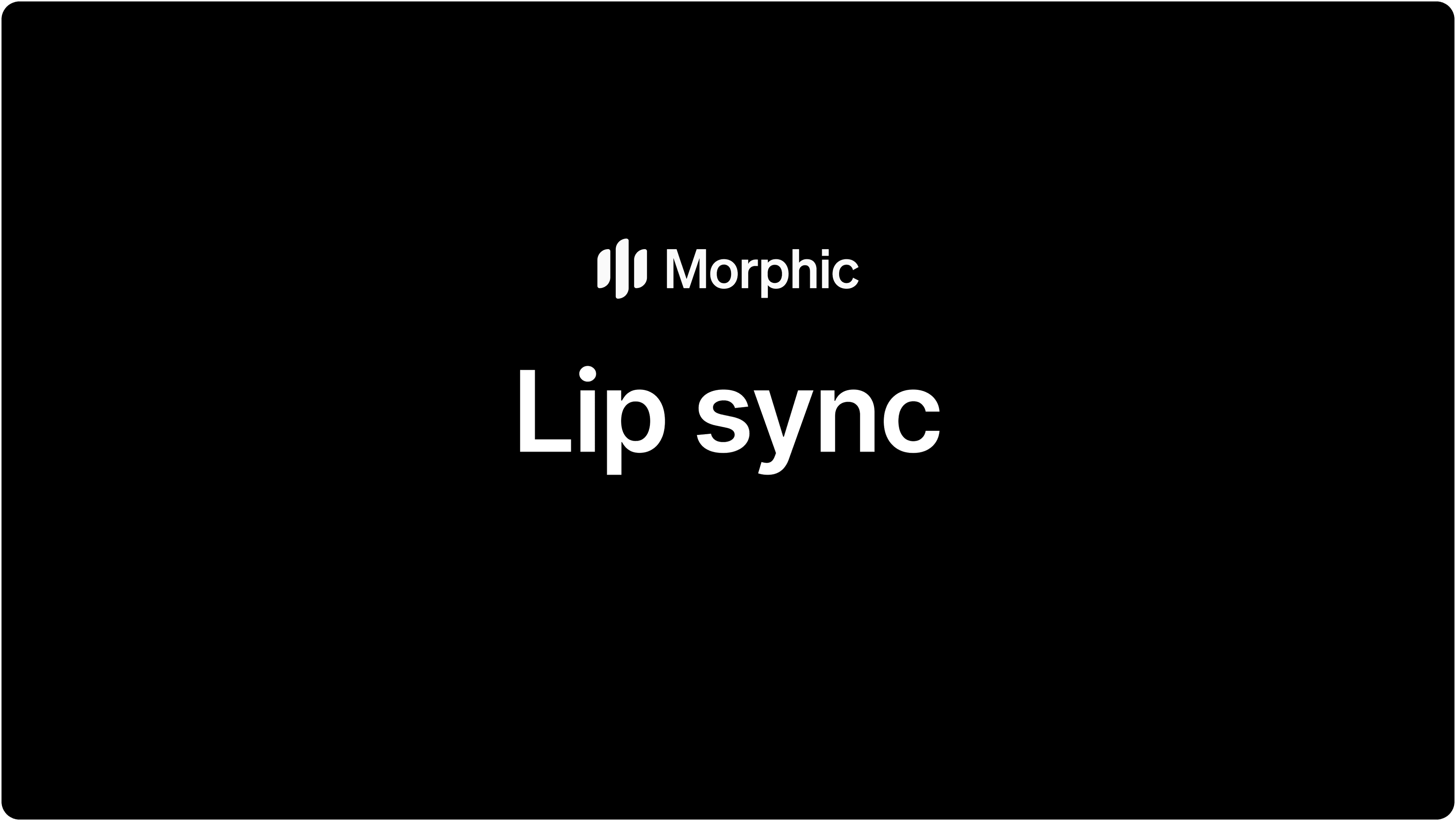 How to create AI lip sync videos