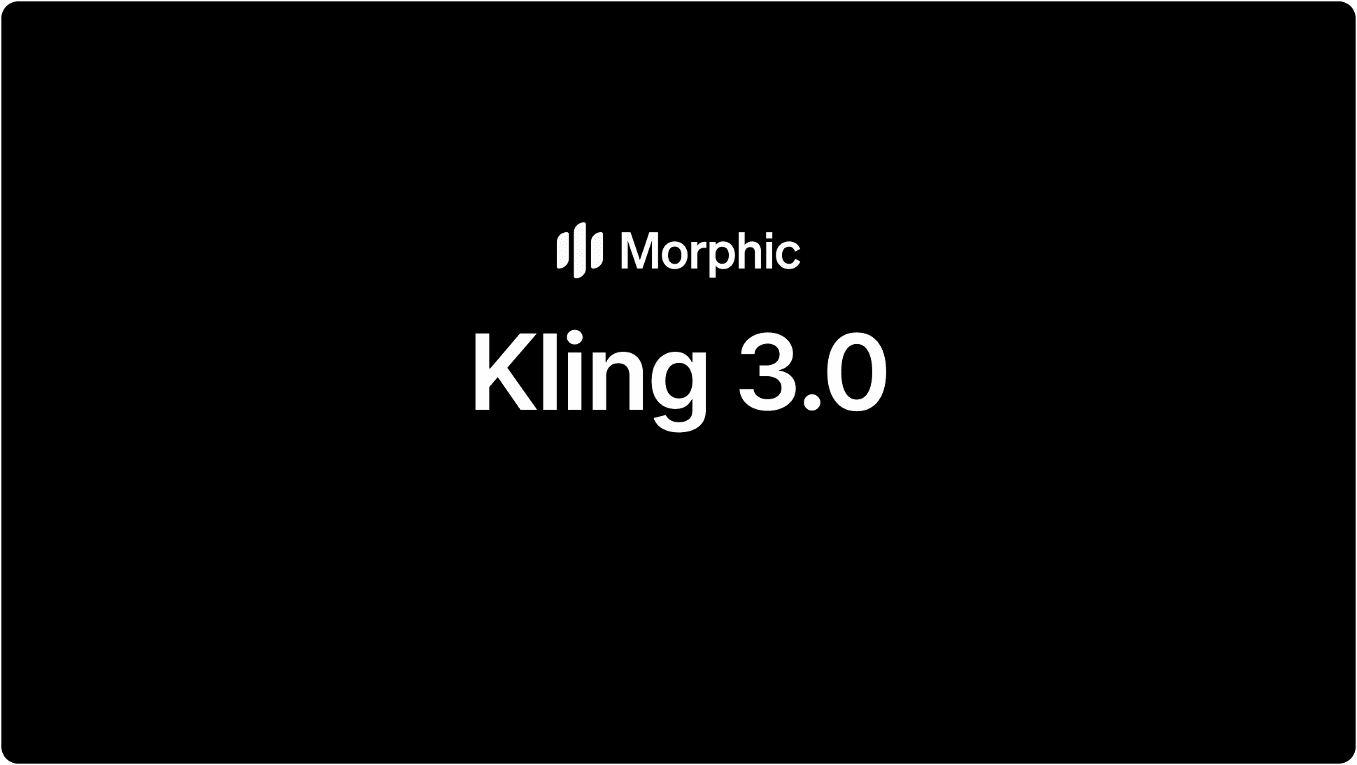 Kling 3.0 on Morphic: features, multi-shot video, and native audio