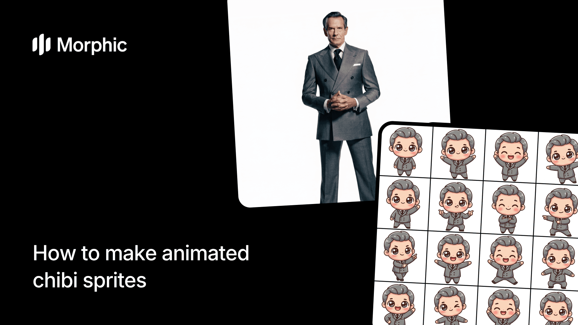 Comment créer des sprites chibi animés avec le workflow IA de Morphic