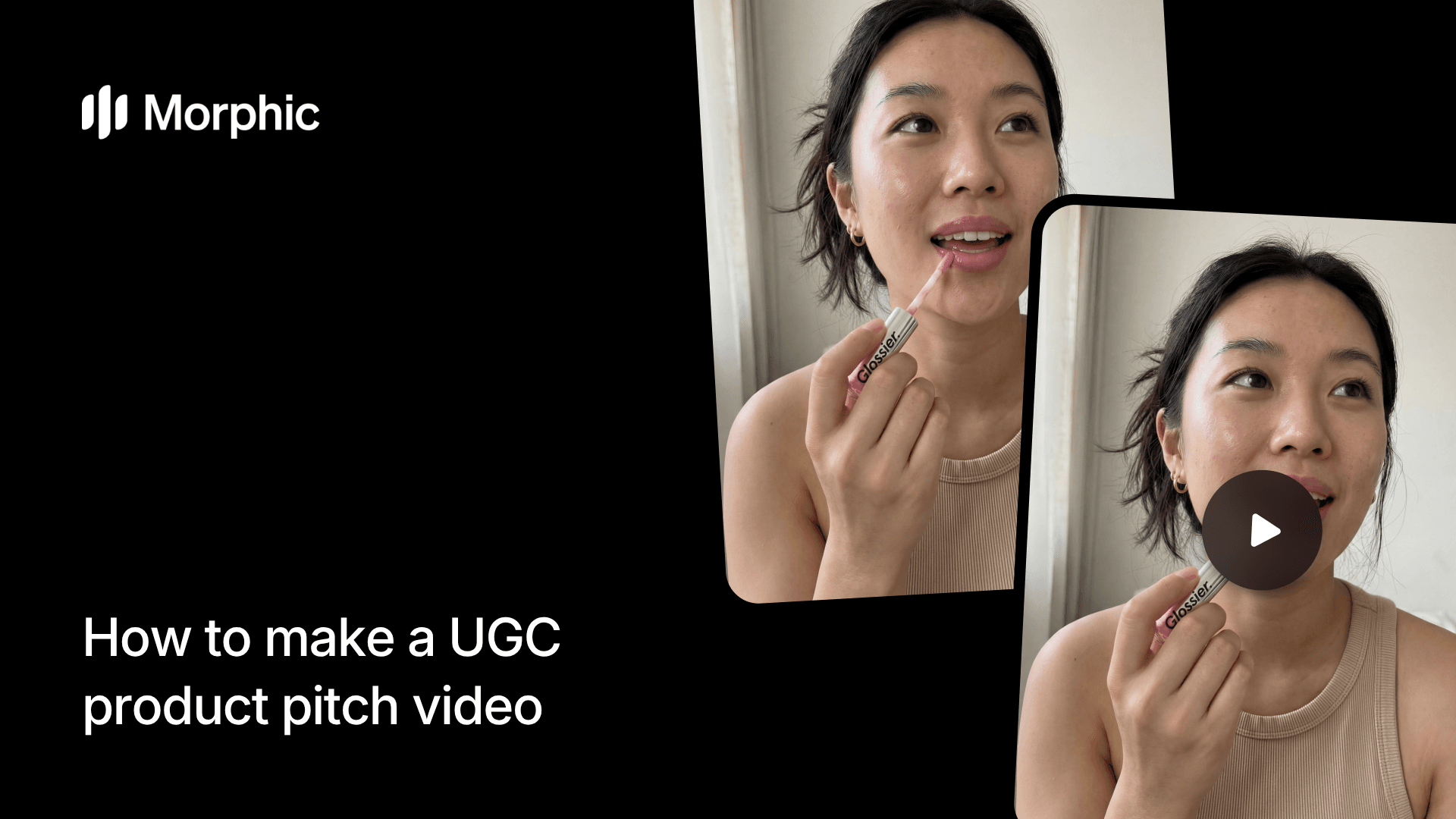 How to make a UGC product pitch video using Morphic AI workflow