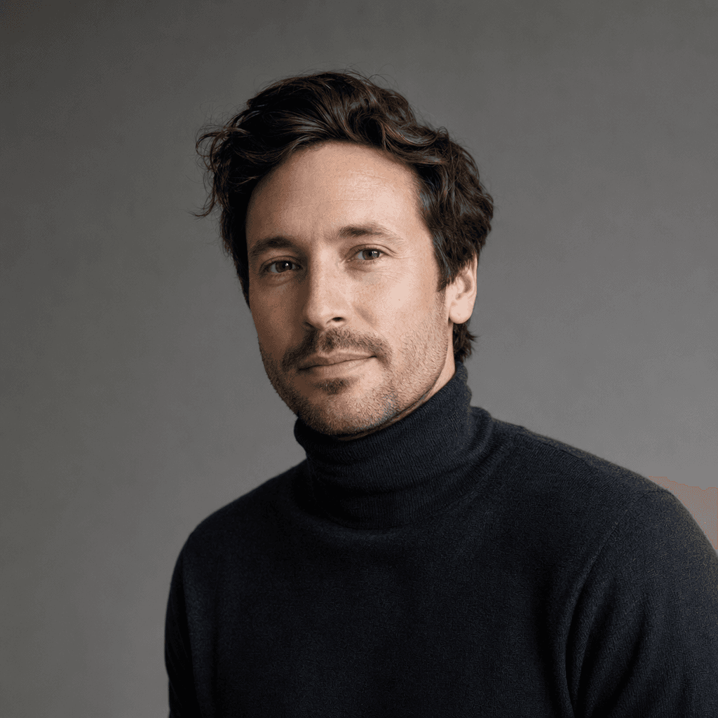 Sortie portrait photoréaliste de ChatGPT Images 2.0 : headshot éditorial d'un architecte de 35 ans, lumière naturelle de fenêtre, faible profondeur de champ