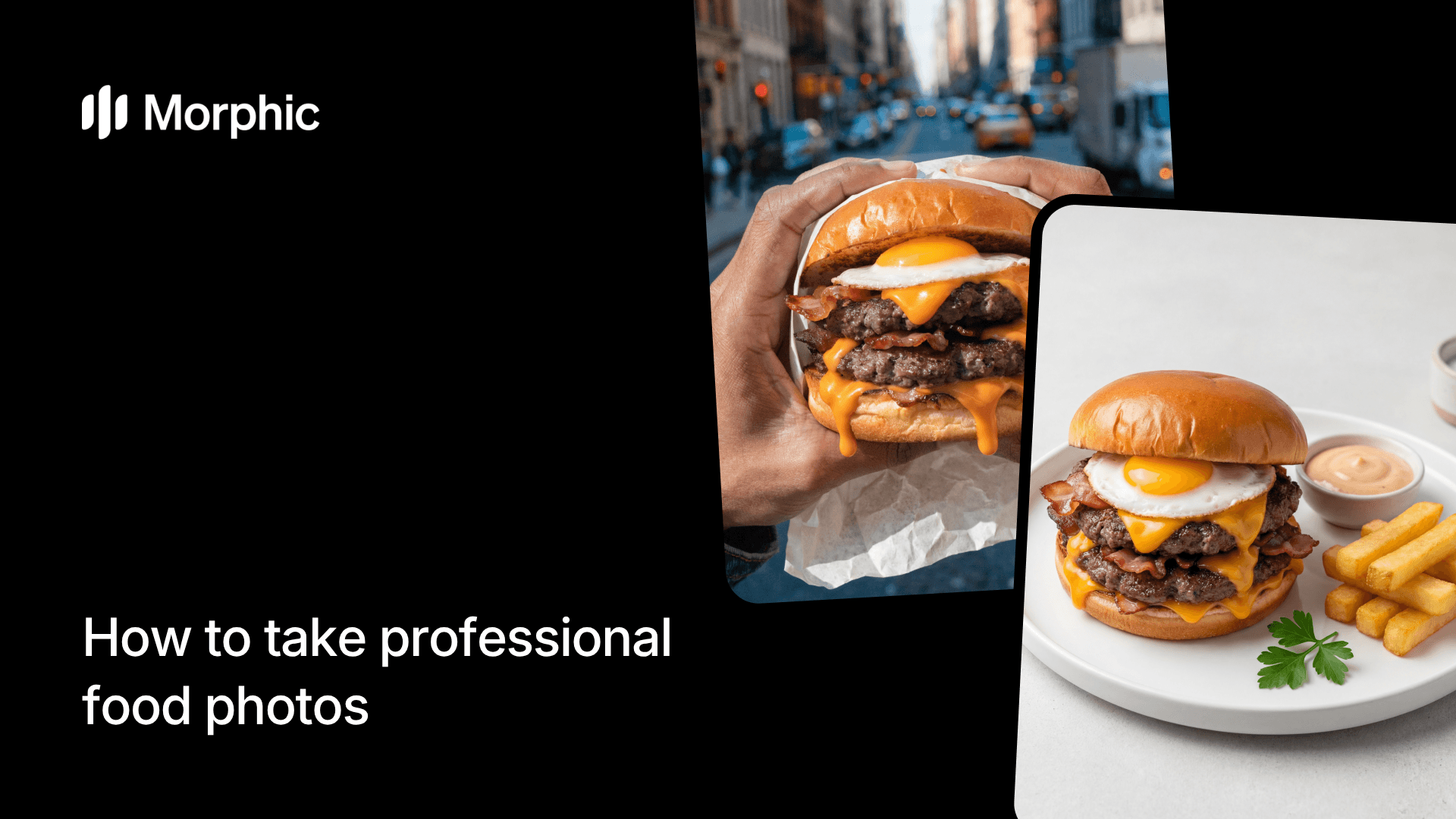 How to take professional food photos using Morphic AI workflow