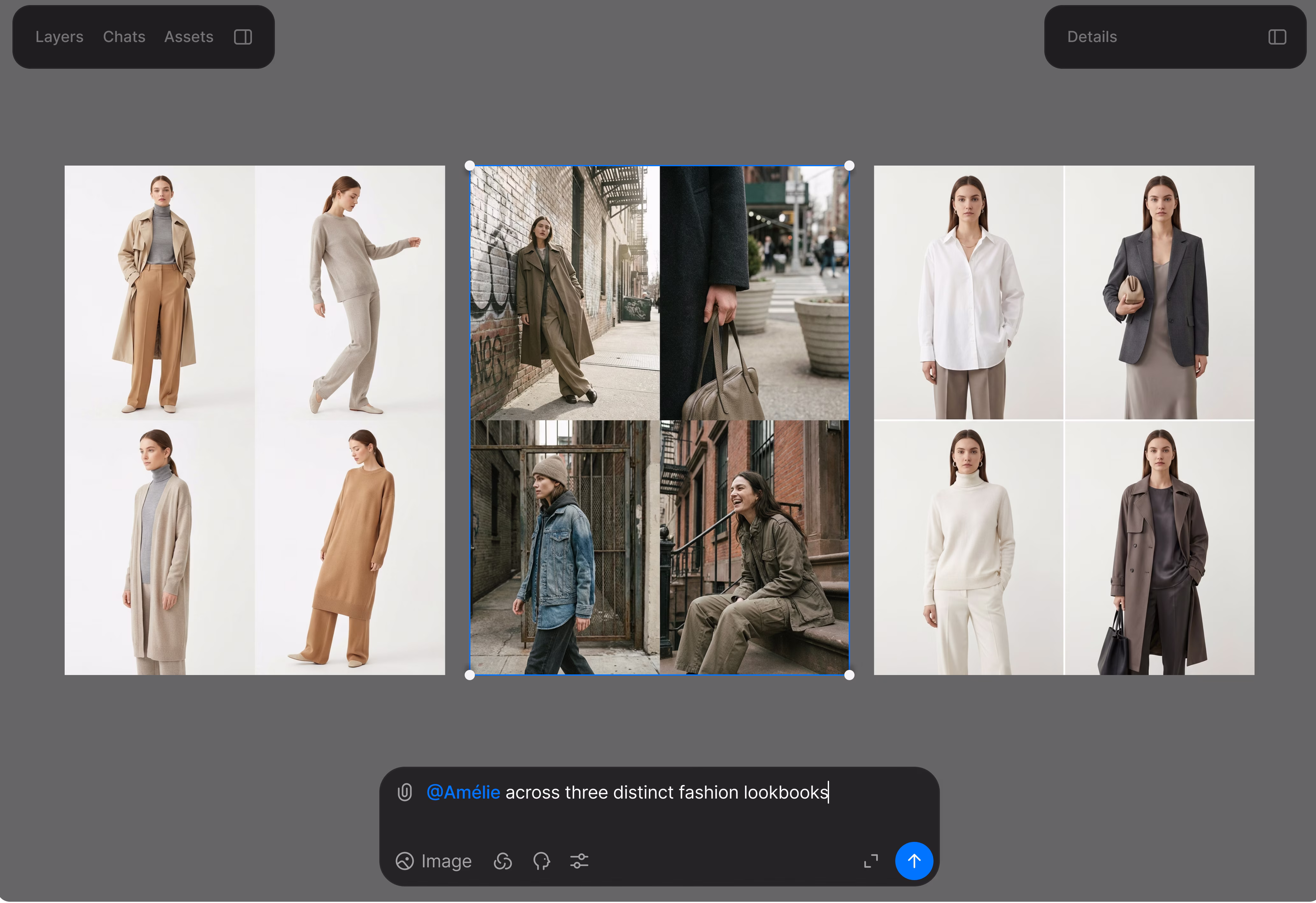 Bangun konsep lookbook