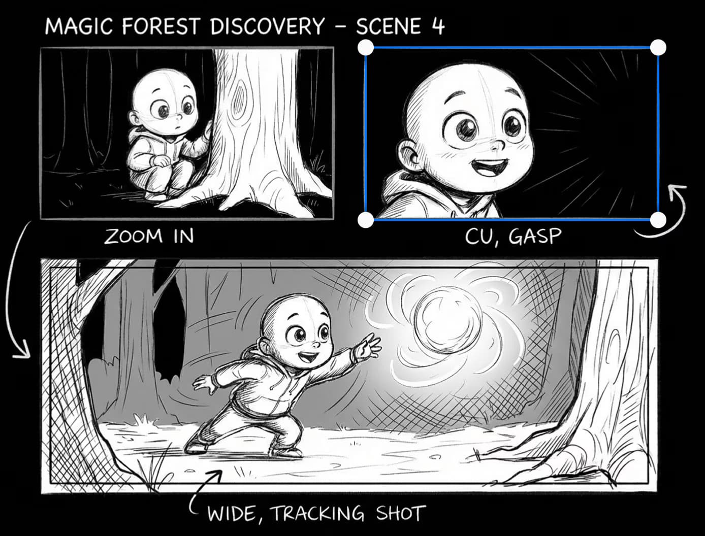 De ideas a storyboards
