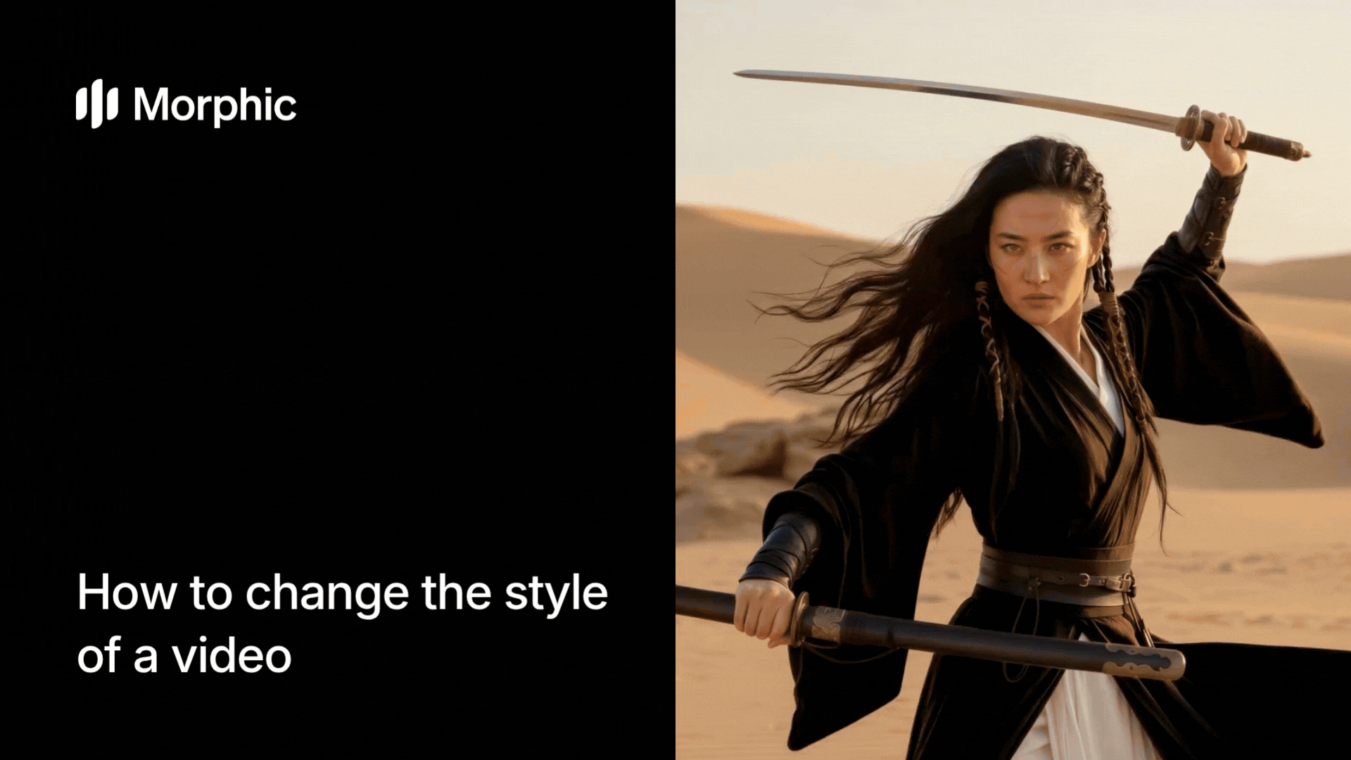 How to change the style of a video