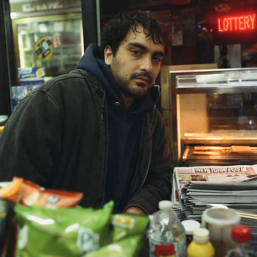 Nächtliches Porträt in einer Brooklyn-Bodega, generiert mit ChatGPT Images 2.0