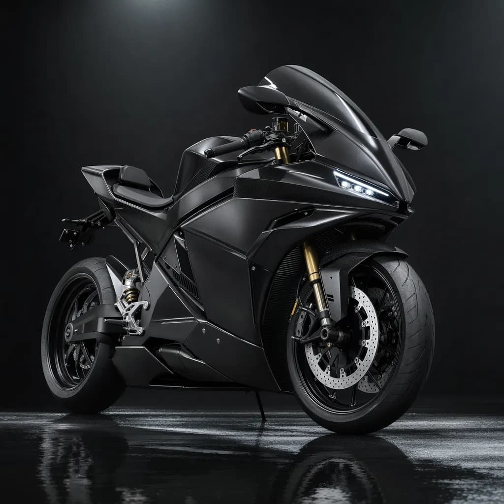 Konzept-Render eines Elektro-Superbikes, generiert mit ChatGPT Images 2.0