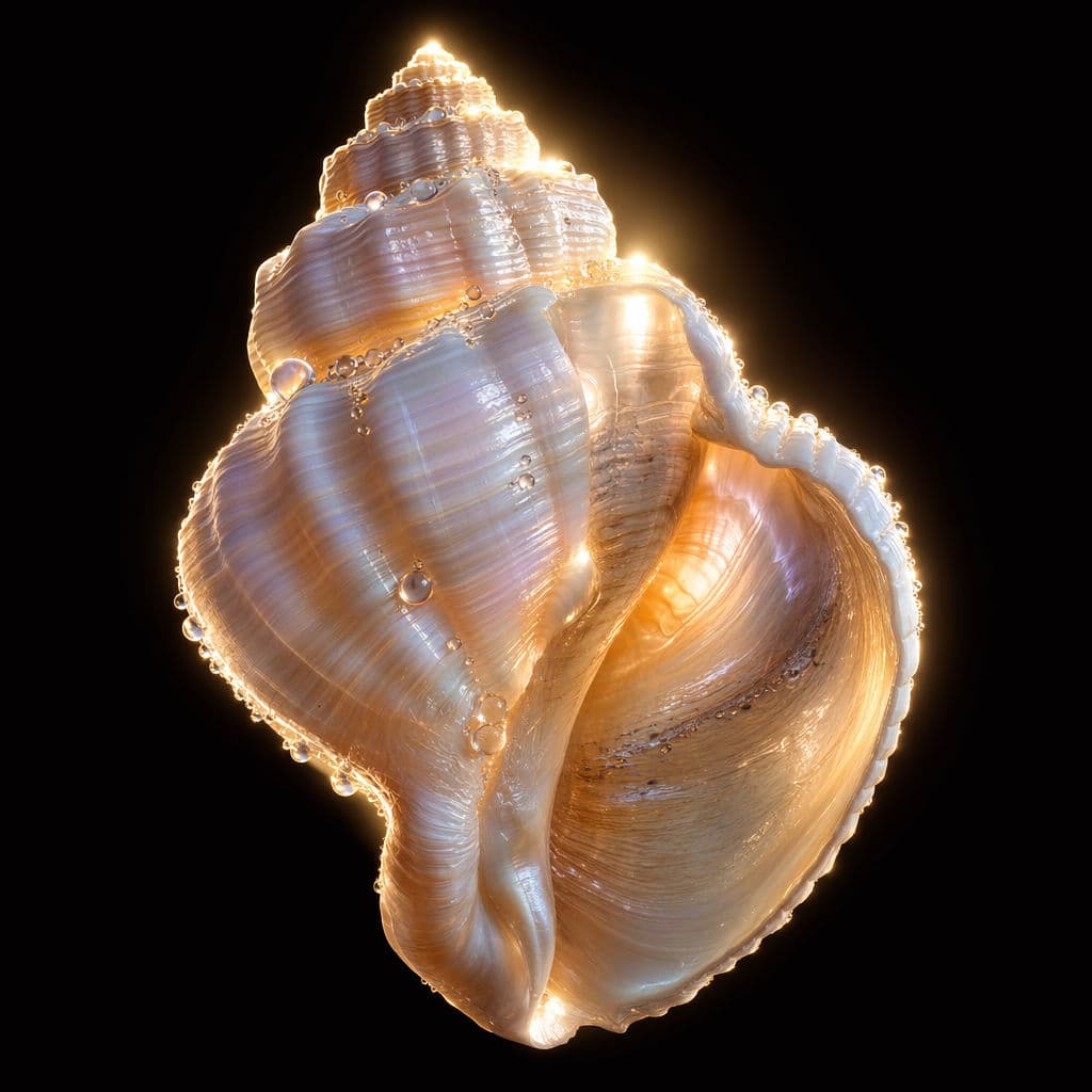 CGI seashell render generated with ChatGPT Images 2.0