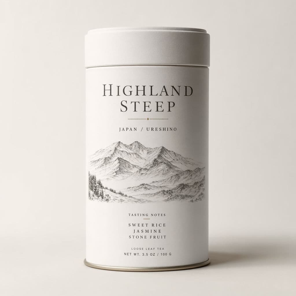 Loose leaf tea tin mockup generated with ChatGPT Images 2.0