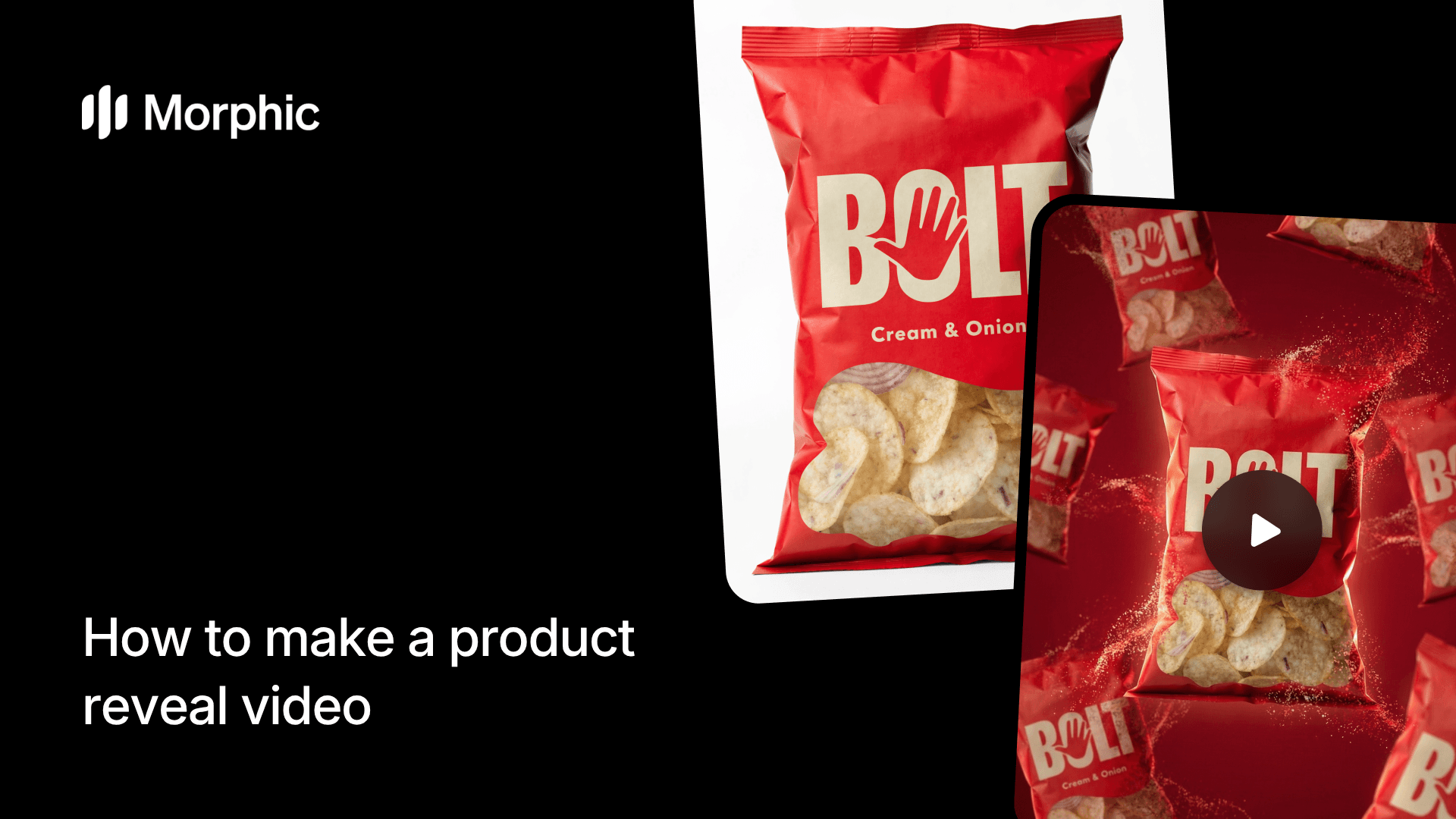 How to make a product reveal video using Morphic AI workflow