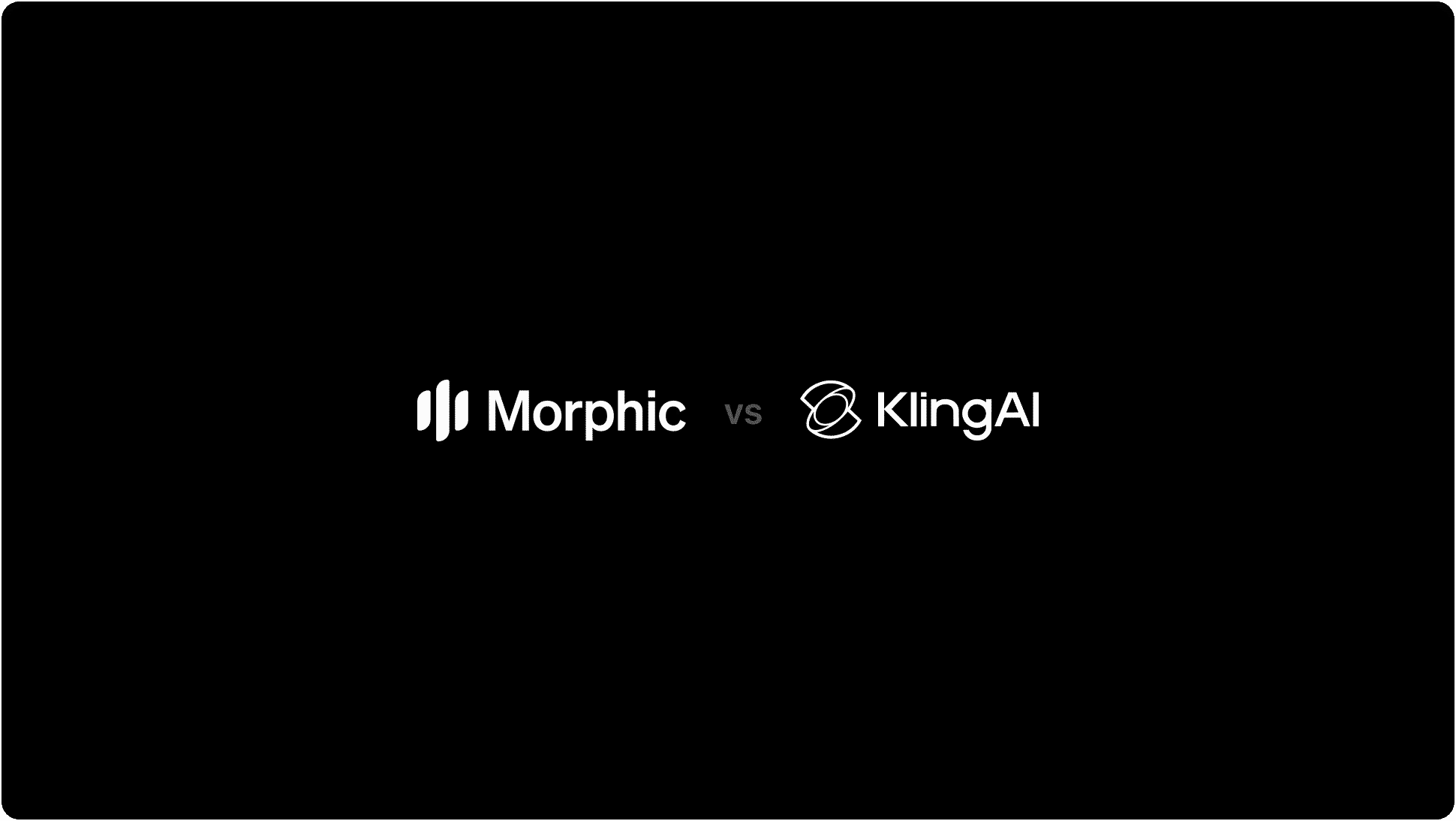 Morphic vs Kling AI