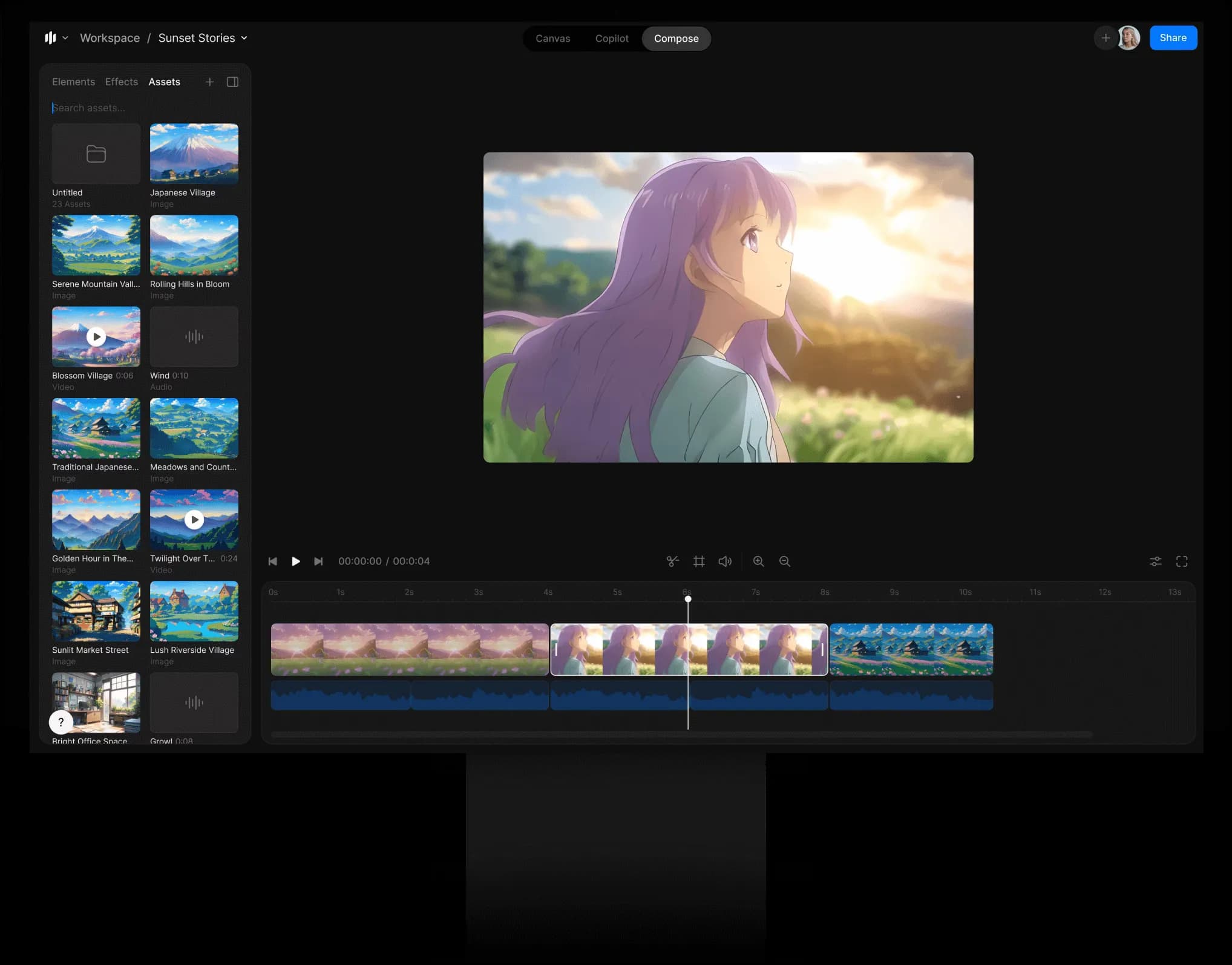 compose Asset