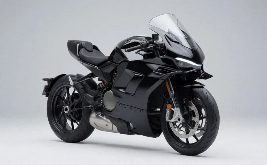 Motorcycle three-quarter front listing photo