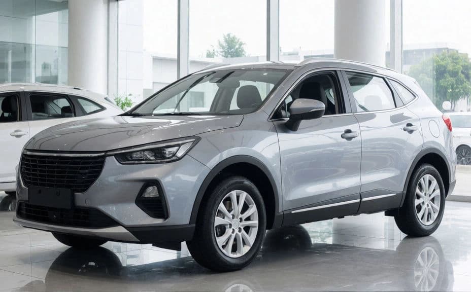 Dealership exterior listing photo of an SUV