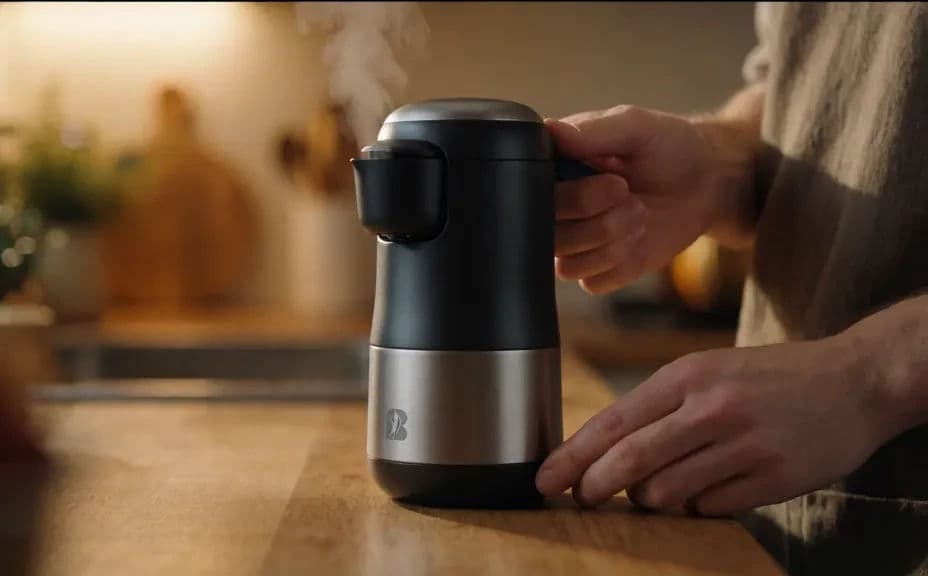 The same product shown in use in a real setting