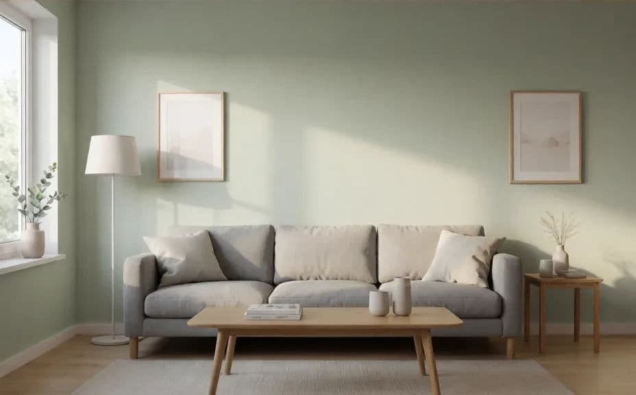 Same room with a new wall colour