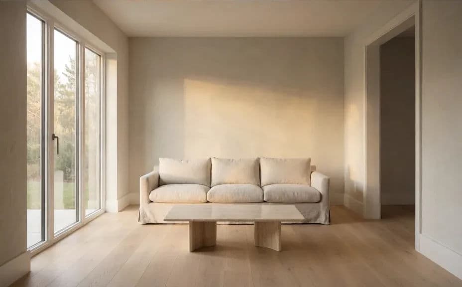 Walkthrough frame in the living room of the same home