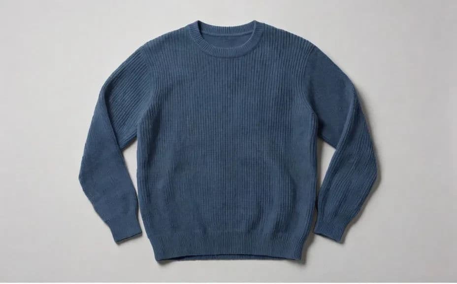 Garment photographed in its original colour before the change