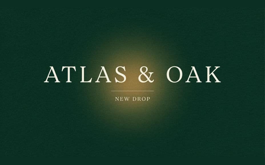 Alternate merch store banner with centred type over a full-bleed background