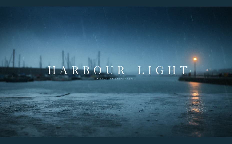 Title card treatment with the film title centred over a moody cinematic backdrop