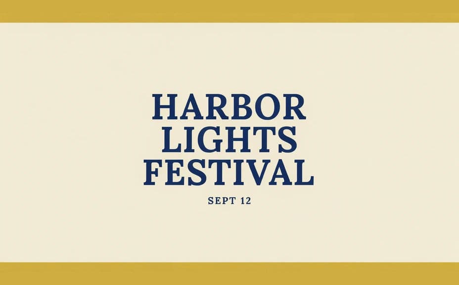Alternate poster layout with stacked type on a clean background