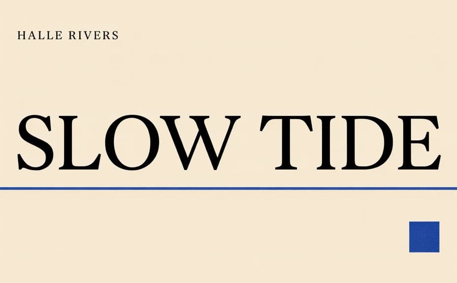 Alternate single release artwork option with the title on a minimal typographic layout