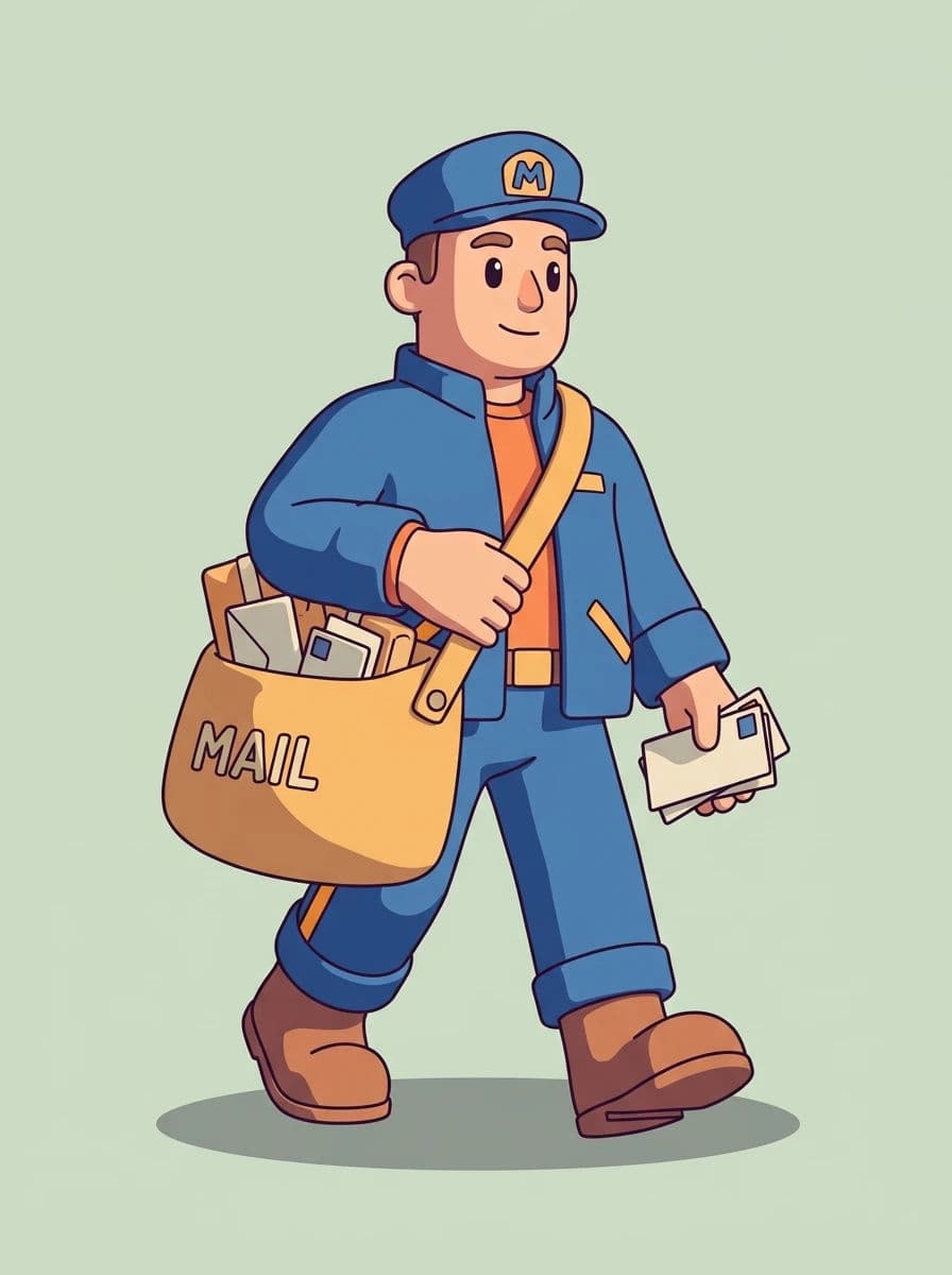 Toon-shaded 3D character with a hard outline and banded shading, generated with Nano Banana 2