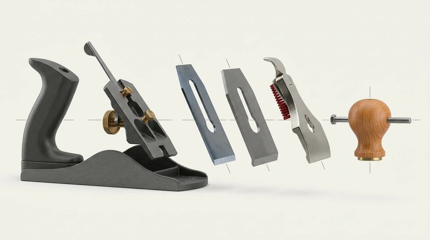 Exploded view of a mechanical object with parts separated along one axis, generated with Nano Banana 2