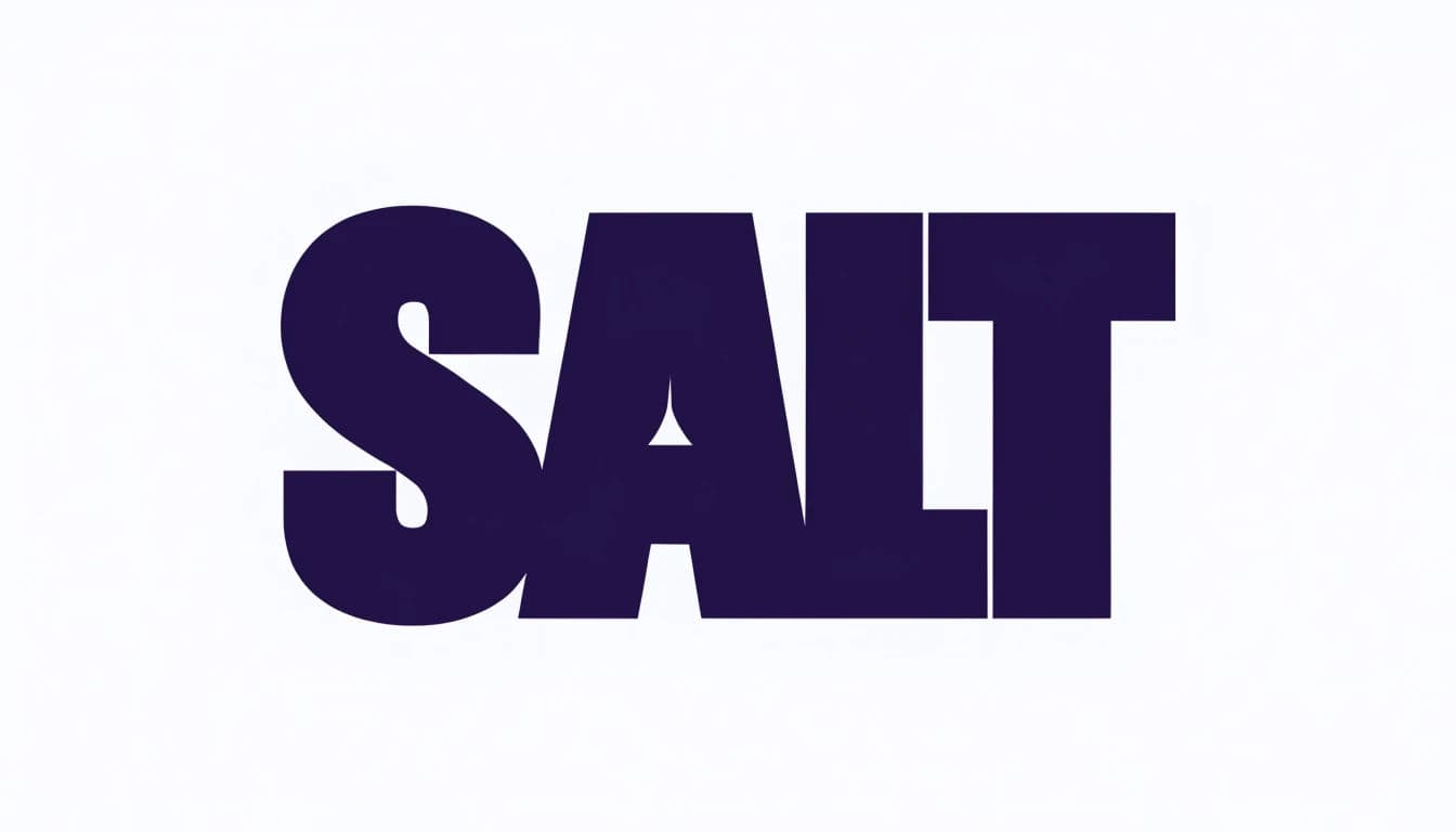 Wordmark with a notch cut into one letter as its only distinguishing detail, generated with Recraft