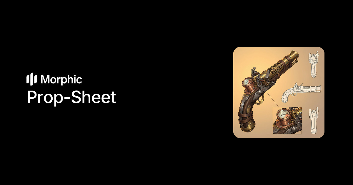 Prop-Sheet | Morphic Workflows