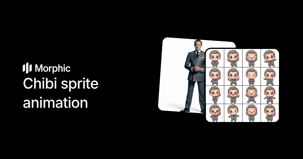 Chibi sprite animation | Morphic Workflows