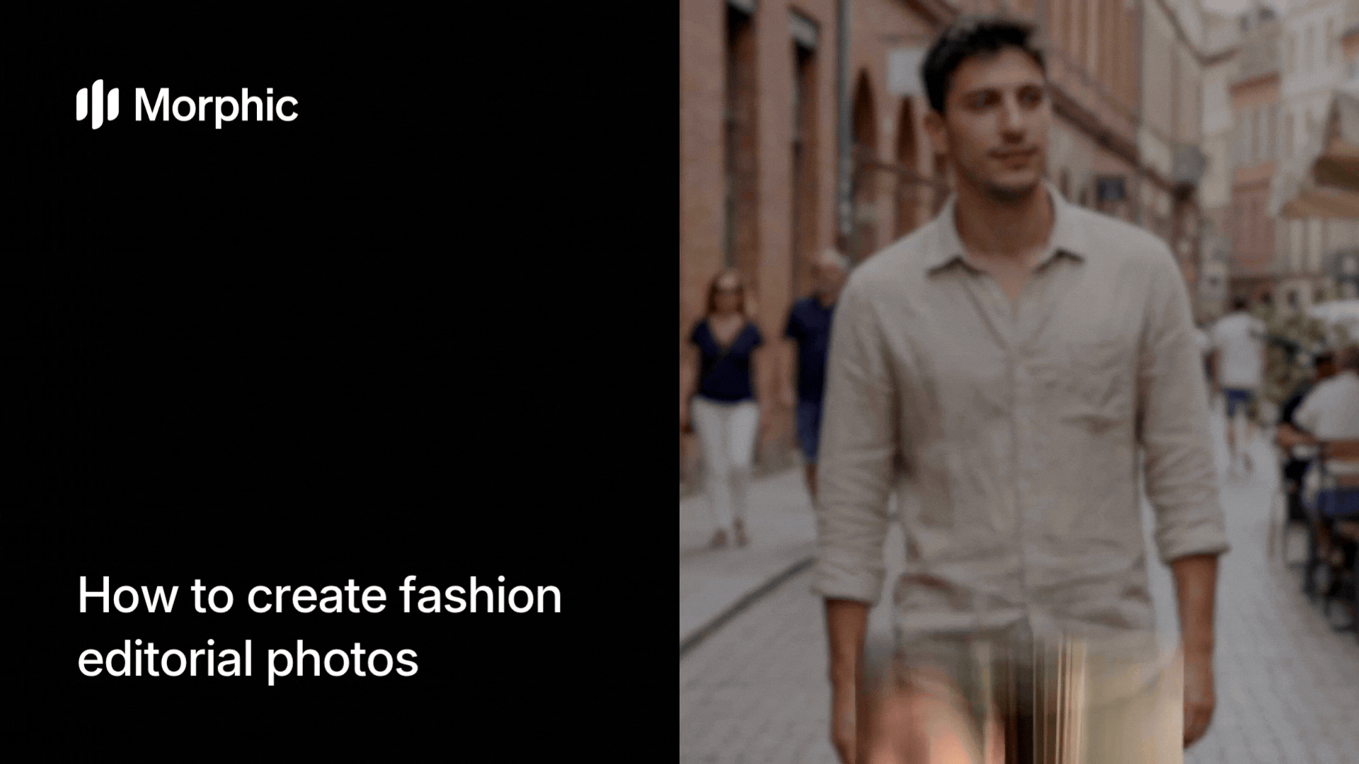 How to create fashion editorial photos using Morphic AI workflow