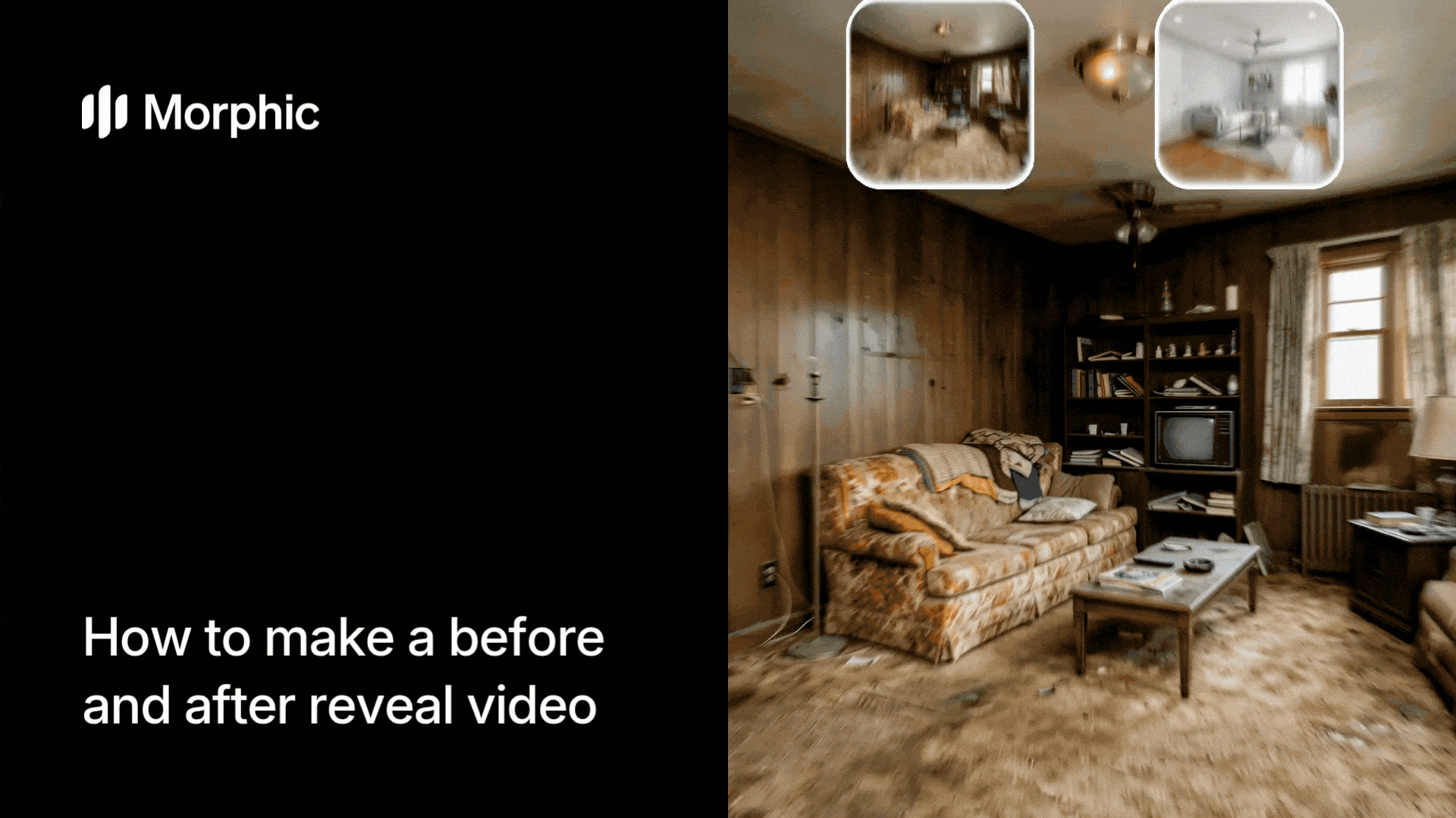 Morphic AIワークフローを使ったビフォーアフター公開動画の作り方