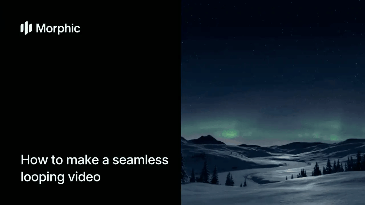 Como criar vídeo em loop contínuo com IA