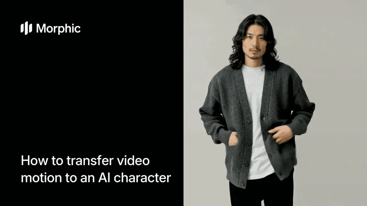 Como transferir o movimento de um vídeo para um personagem de IA