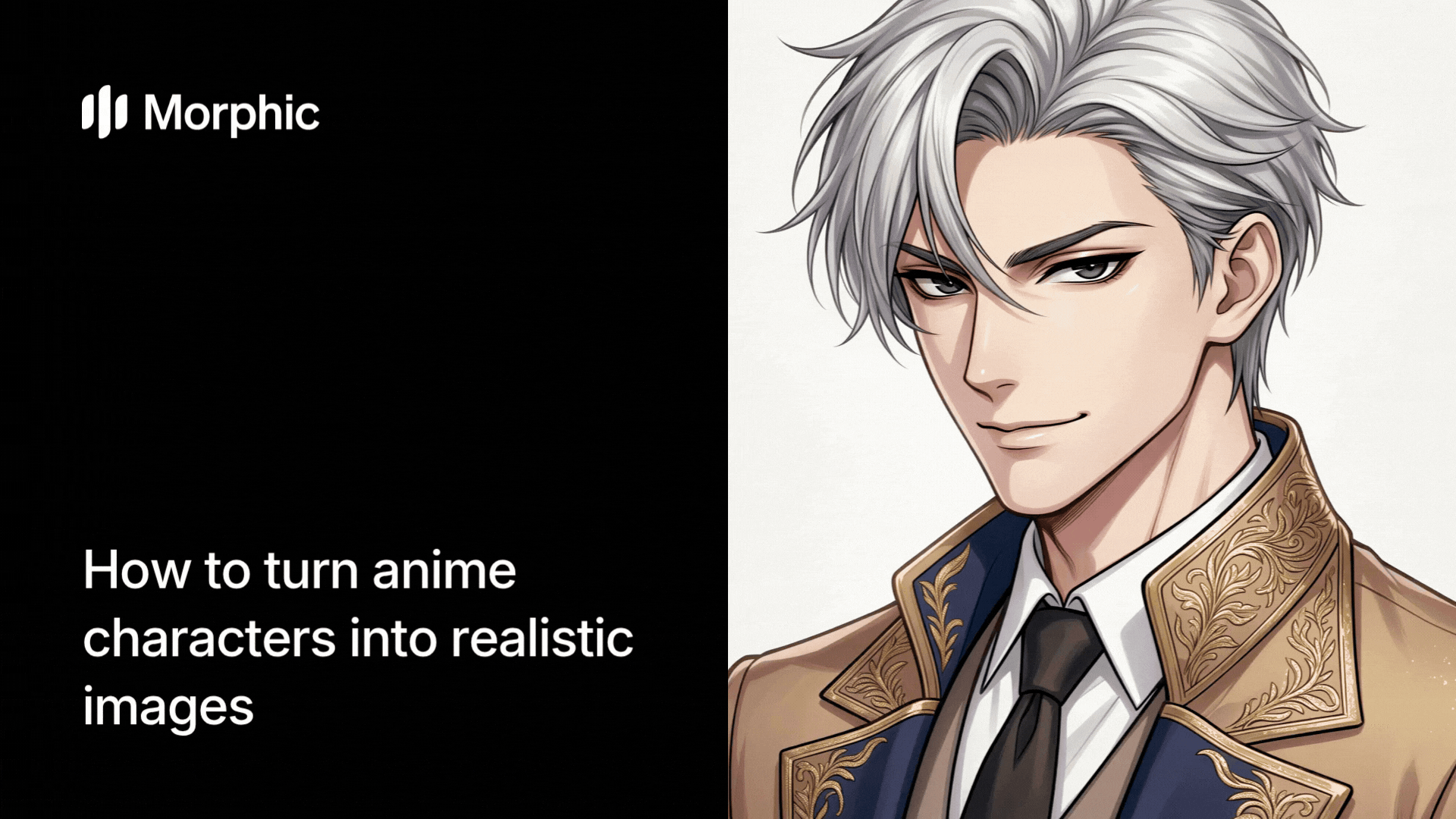 Morphic AI 워크플로우를 사용하여 애니메 캐릭터를 실사 이미지로 변환하는 방법