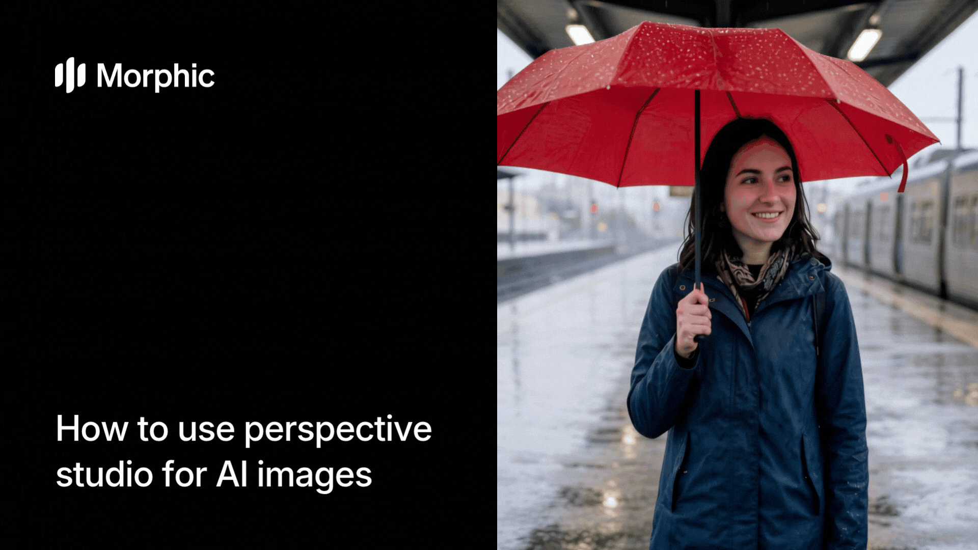 How to use perspective studio for AI images using Morphic AI workflow