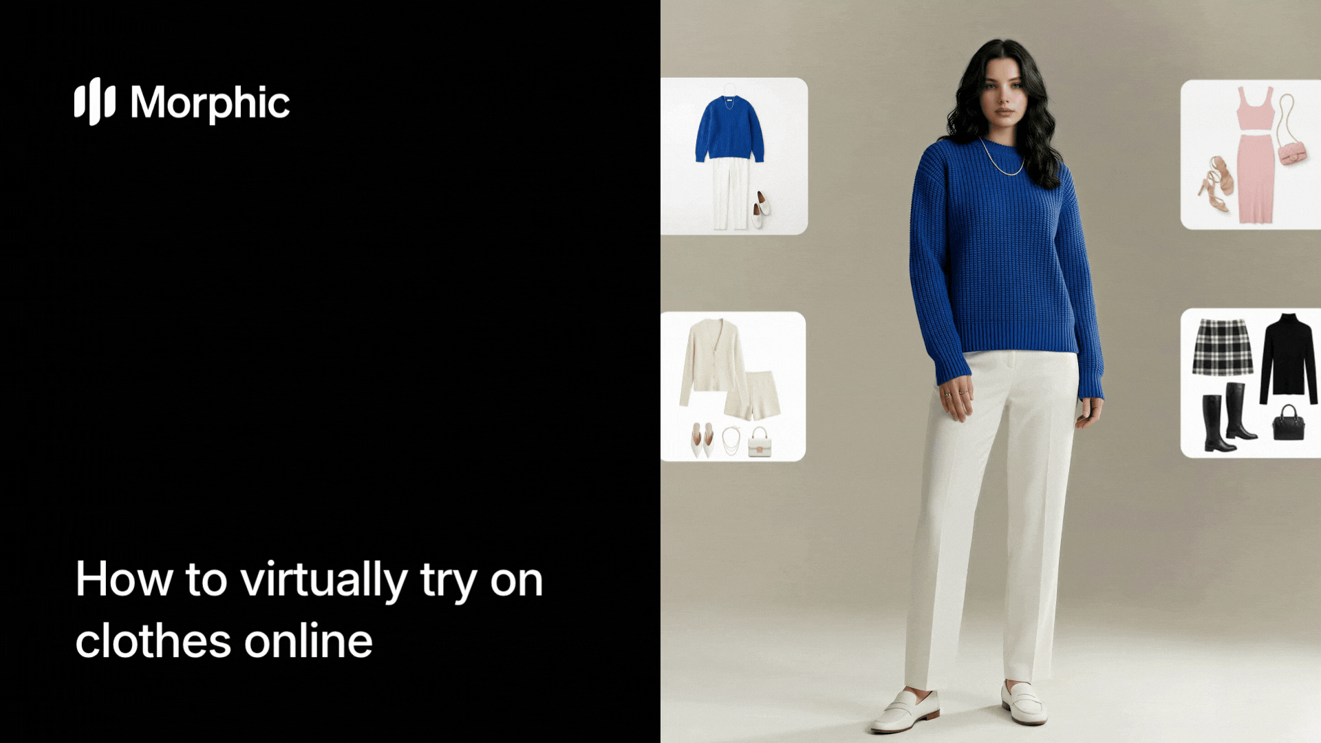How to virtually try on clothes online using Morphic AI workflow