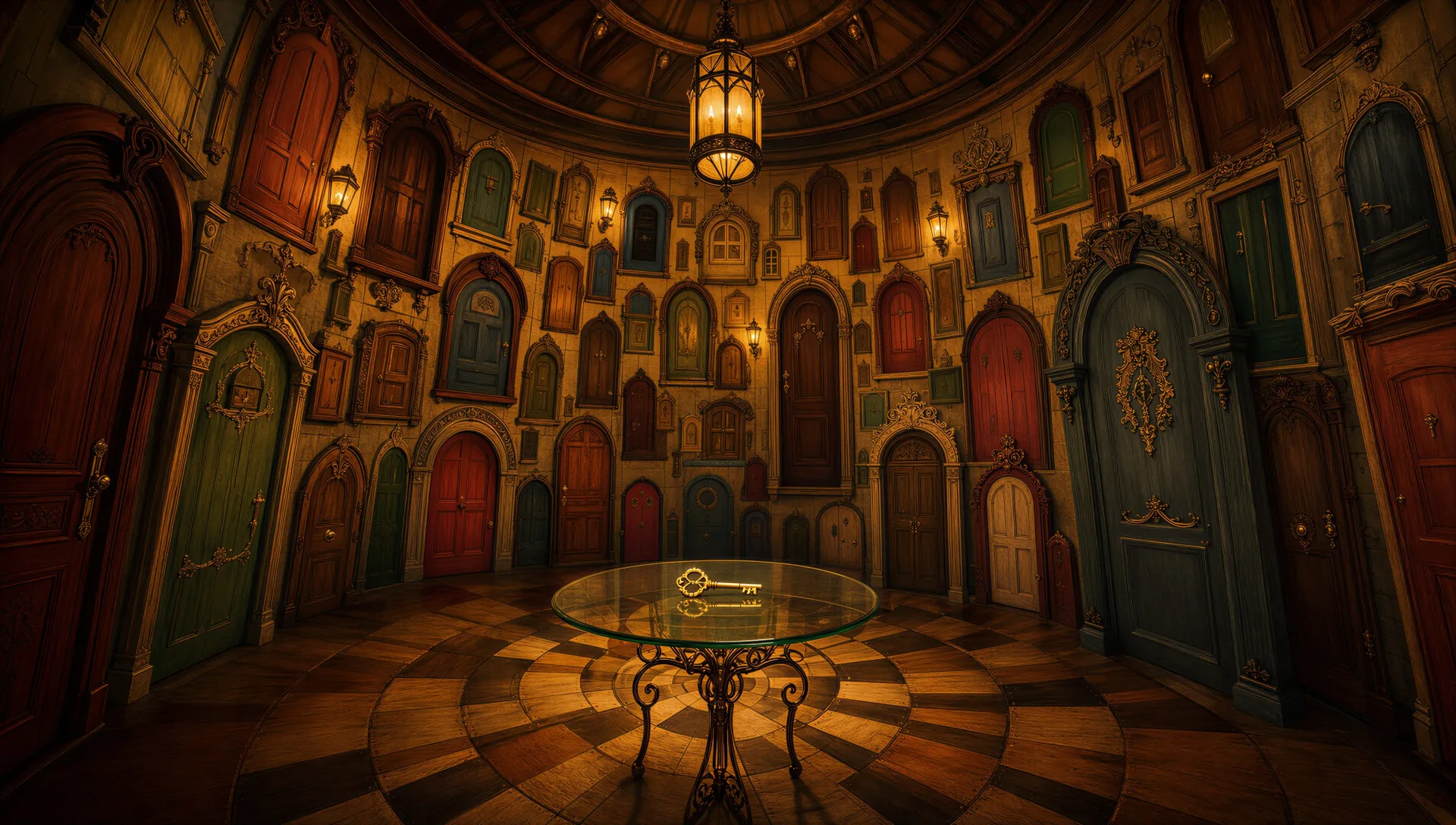 The hall of doors