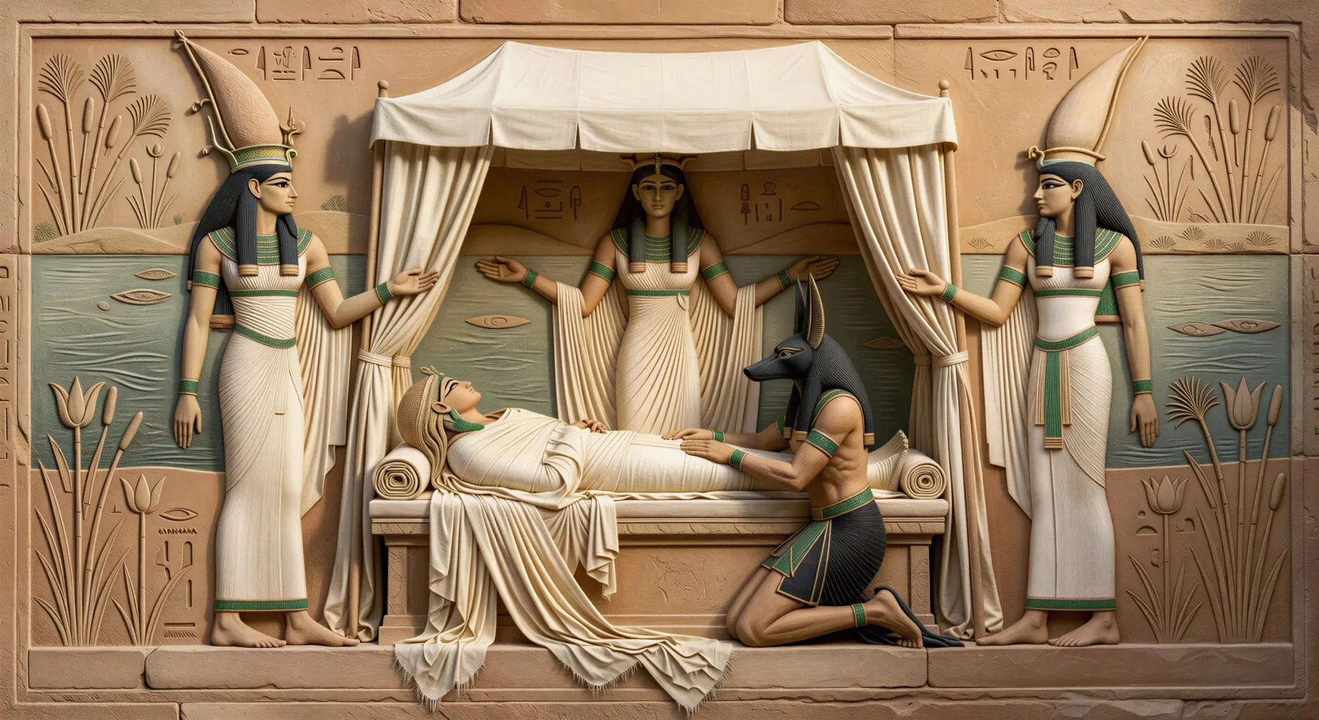 La momificación de Osiris