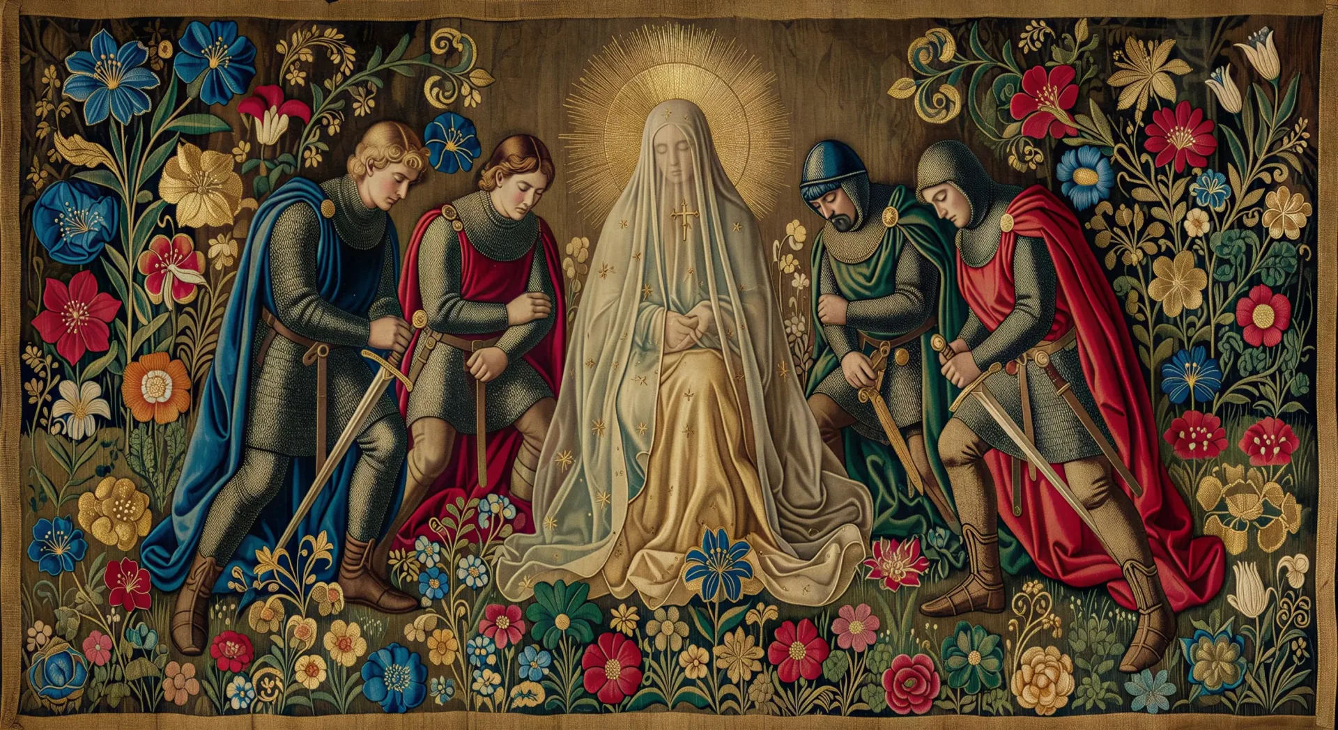 Burne-Jones Sangreal tapestry