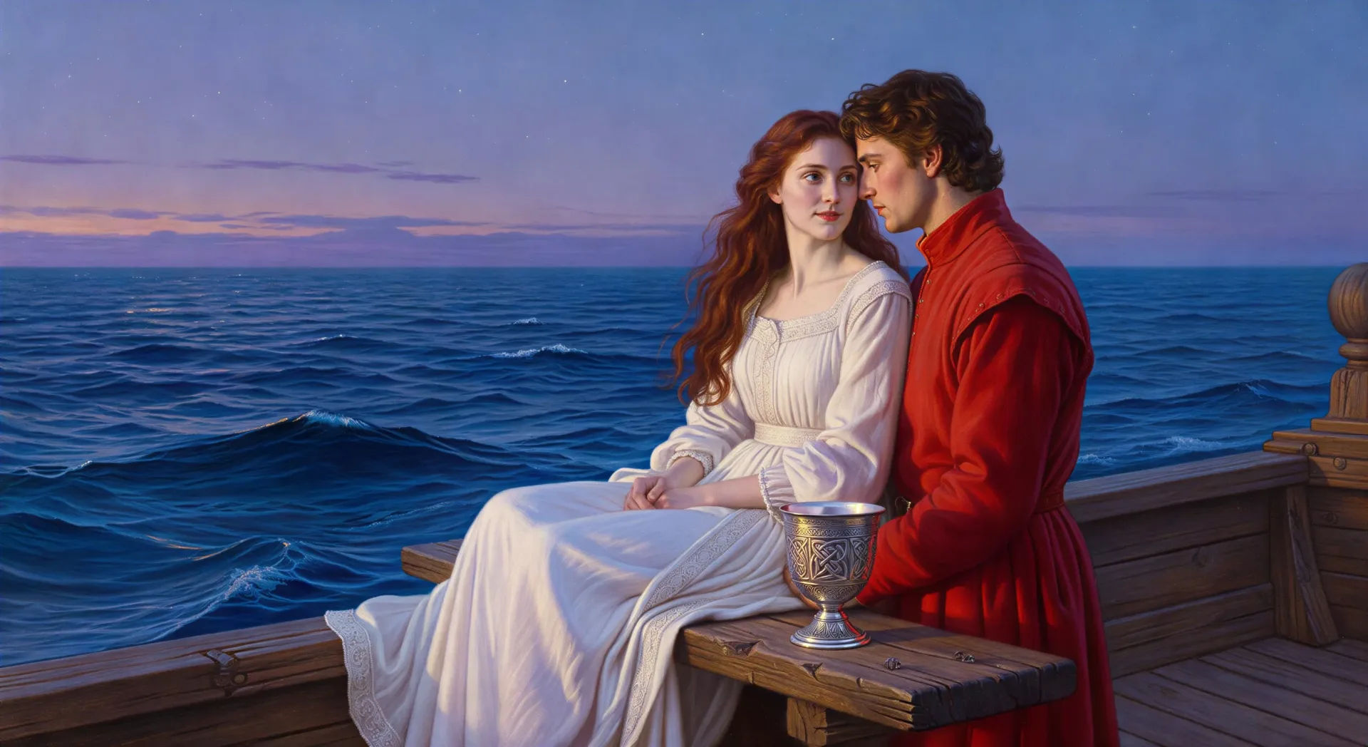 Waterhouse Tristan and Iseult