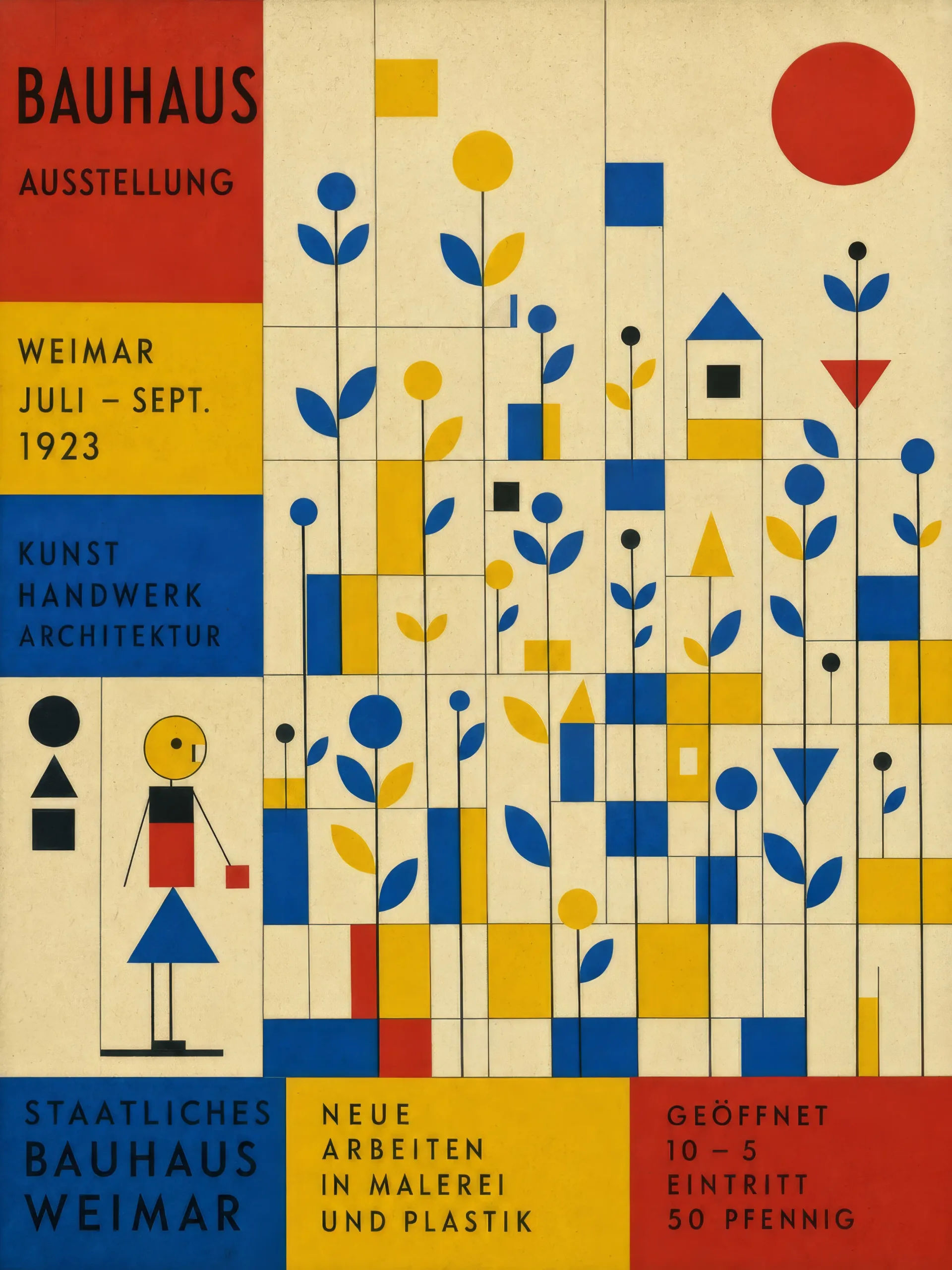 Klee abstract garden
