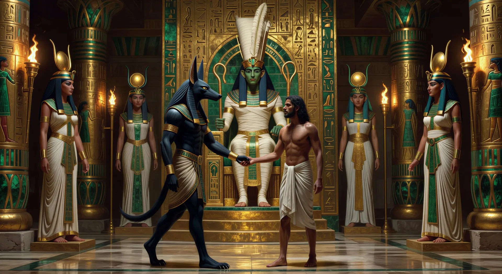 Justification before Osiris