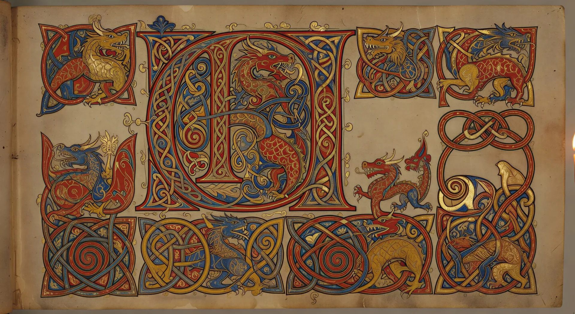 Book of Kells incipit page